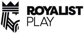 Royalist play logo inverted