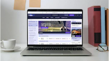 Foggybet Sportwetten Angebot auf dem Laptop