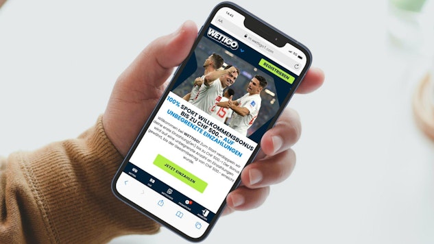 Wettigo Bonus auf dem Smartphone