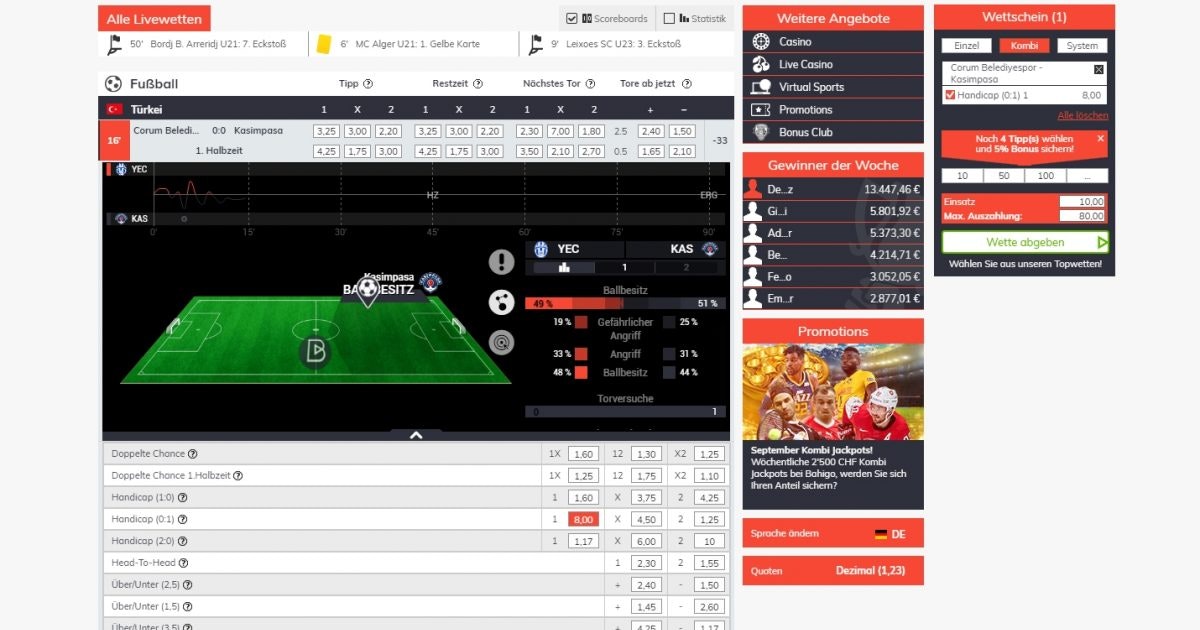 Bahigo Sportwetten Bahigo Sportwetten