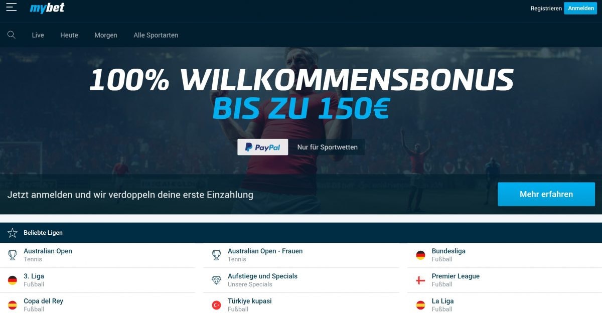 Mybet De Sportwetten Mybet De Sportwetten