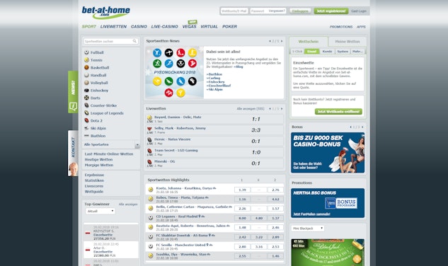 bet-at-home Sportwetten