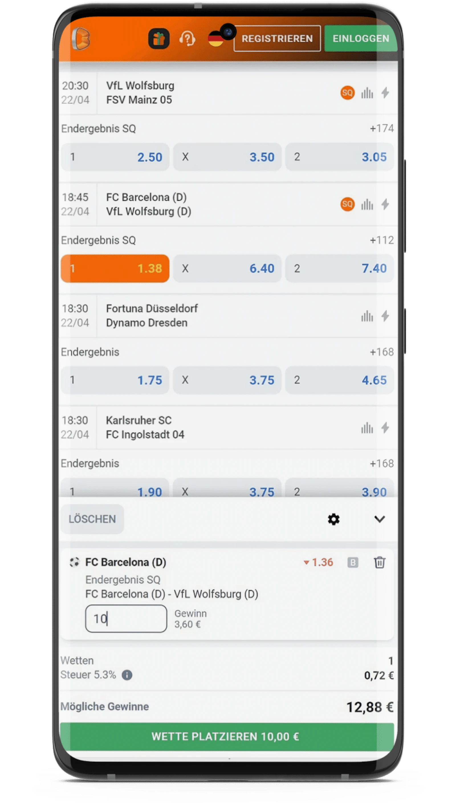Betano App Livewetten