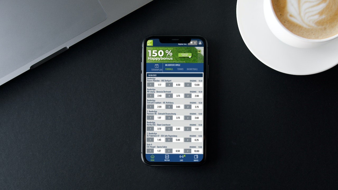 Happybet App Homepage