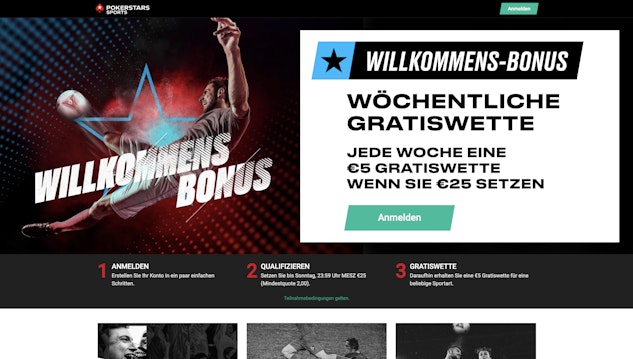 Pokerstars Sports Wettbonus