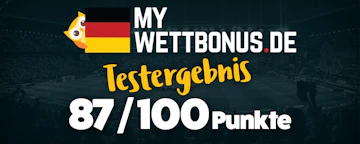MyWettbonus.de Testergebnis: 87/100 Punkte